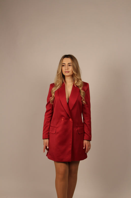 Andaleya Blazer Dress with Long Sleeves